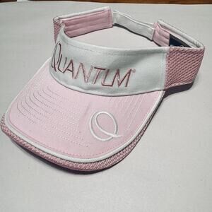 Pink Quantum Fishing Visor sun hat shade sports beach boating Corpro